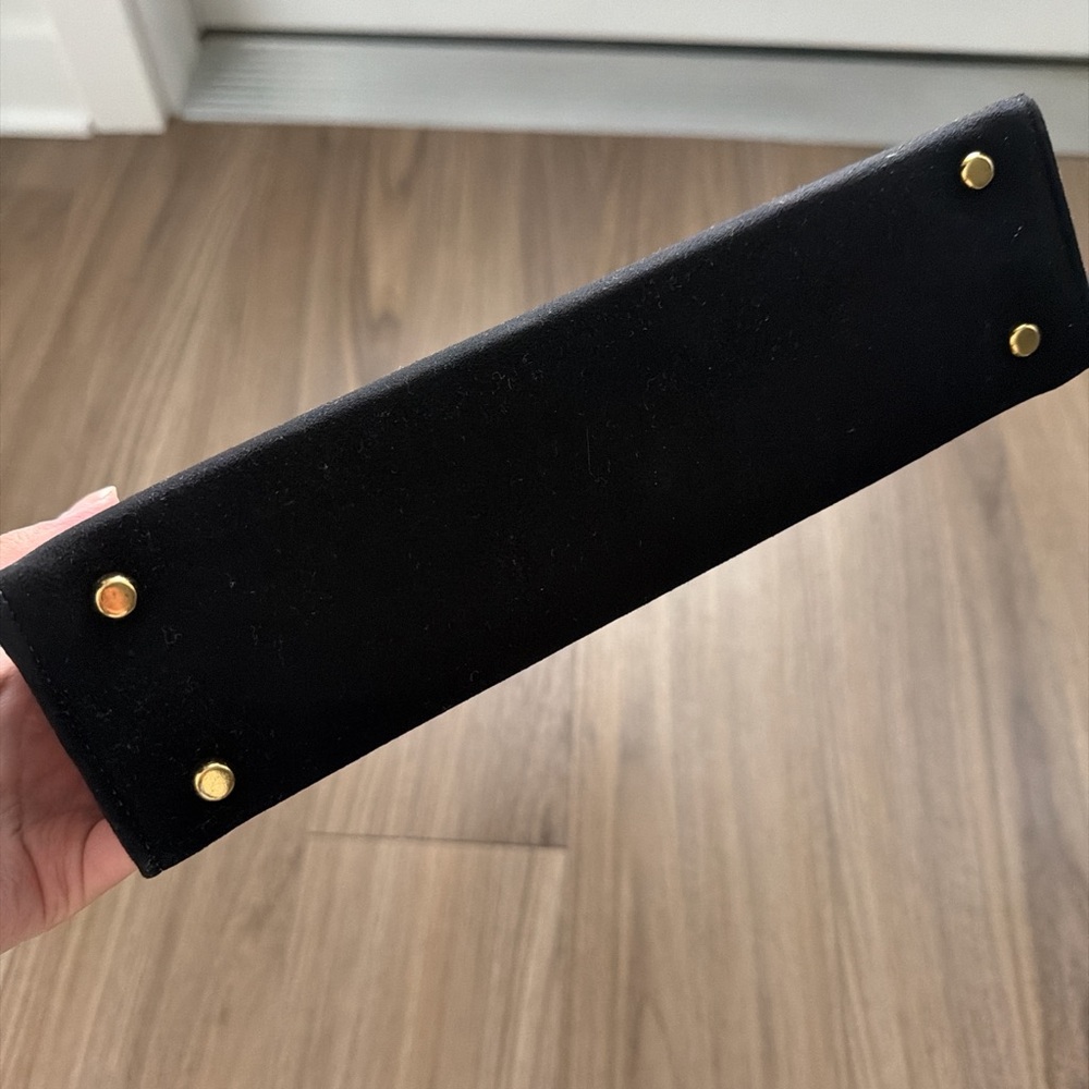 1950’s Vintage Black Bag - Picture 2 of 6